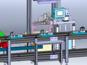 Generator Assembly Line 3D-Modell