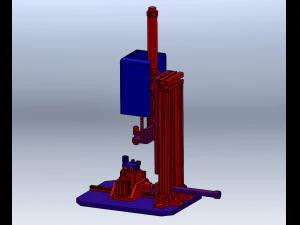 Valve Body Assembly Machine 3D Model