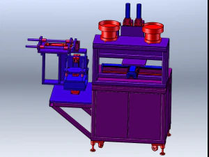 Nail Placing Machine 3D Model