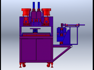 Nail Placing Machine Modelo 3D