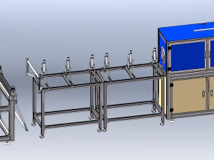 Customized Non-Standard Cylinder Machine 3D Model