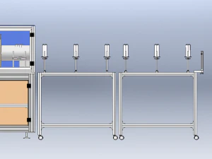 Customized Non-Standard Cylinder Machine 3D Model