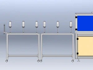 Customized Non-Standard Cylinder Machine 3D Model