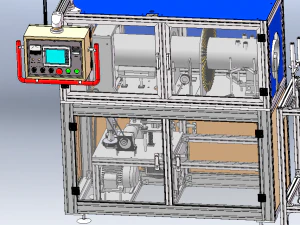 Customized Non-Standard Cylinder Machine 3D Model