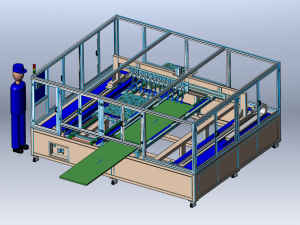 Seedling Sorting Equipment 3D Model
