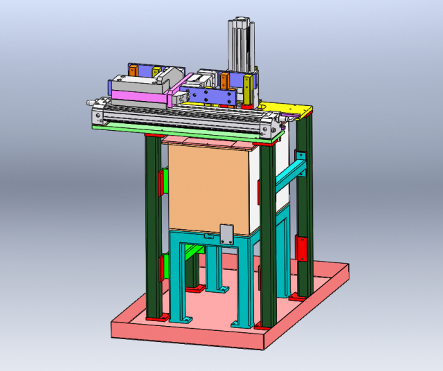 Sealing Machine Model 3D .c4d .max .obj .3ds .fbx .stl .blend 