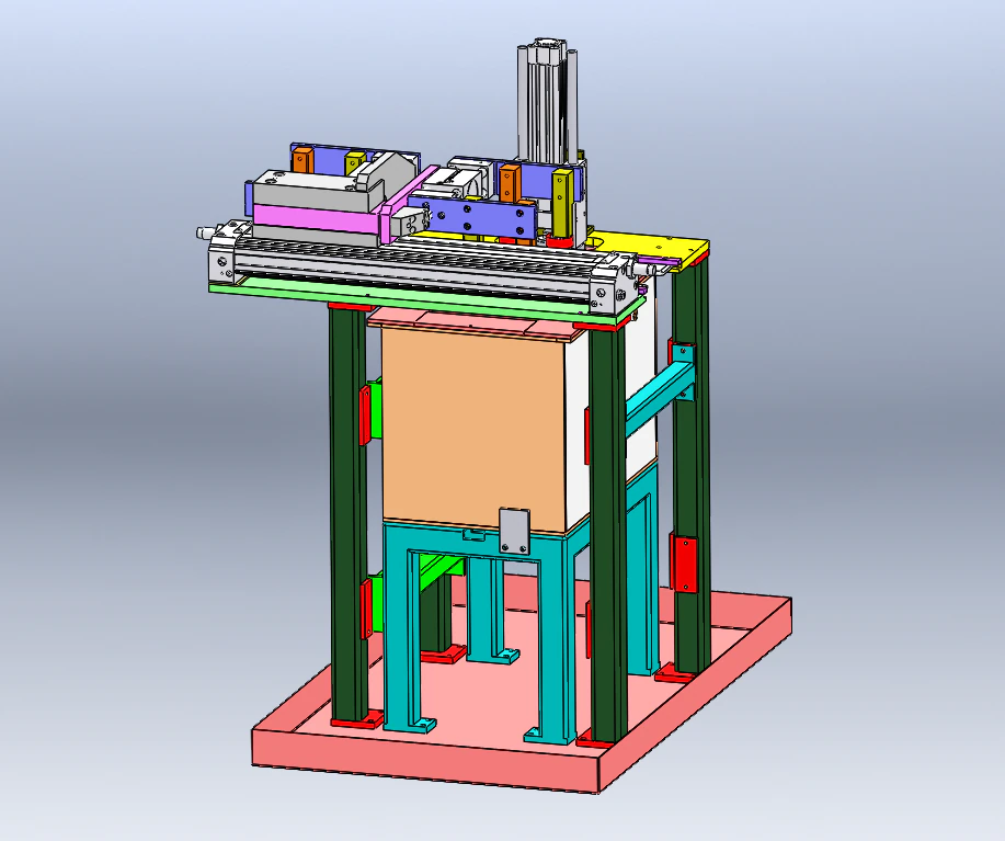 Sealing Machine 3D Model .c4d .max .obj .3ds .fbx .stl .blend 