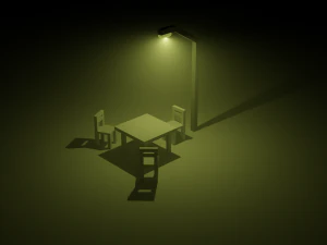 다양한 아이템의 현장 3D 모델