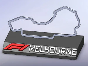 F1 melbourne 3D Model