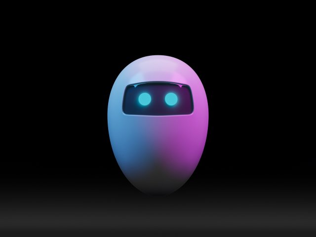 Artificial intelligence robot Modèle 3D .c4d .max .obj .3ds .fbx .stl .blend 