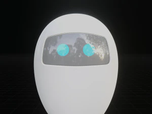 Artificial intelligence robot 3D Model