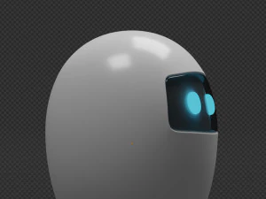 Artificial intelligence robot 3D Model