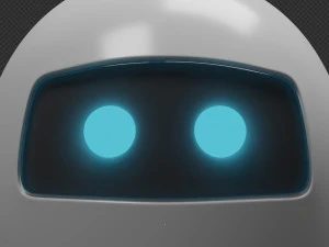 Artificial intelligence robot 3D Model