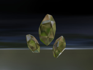 Crystal gemstone 3D 模型