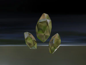 Crystal gemstone 3D Model