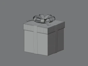 Gift box 3D Model