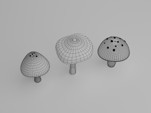 Mushroom 3Dモデル