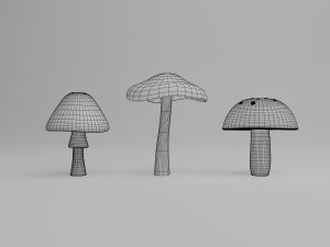 Mushroom 3Dモデル