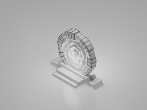 Dimension portal set 3D 模型