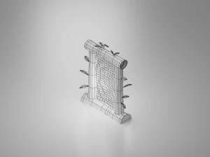 Dimension portal set 3D Model
