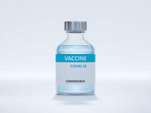 Vaccine bottle 3D Model