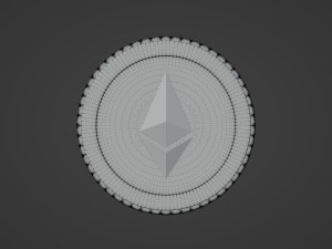 Ethereum Modello 3D