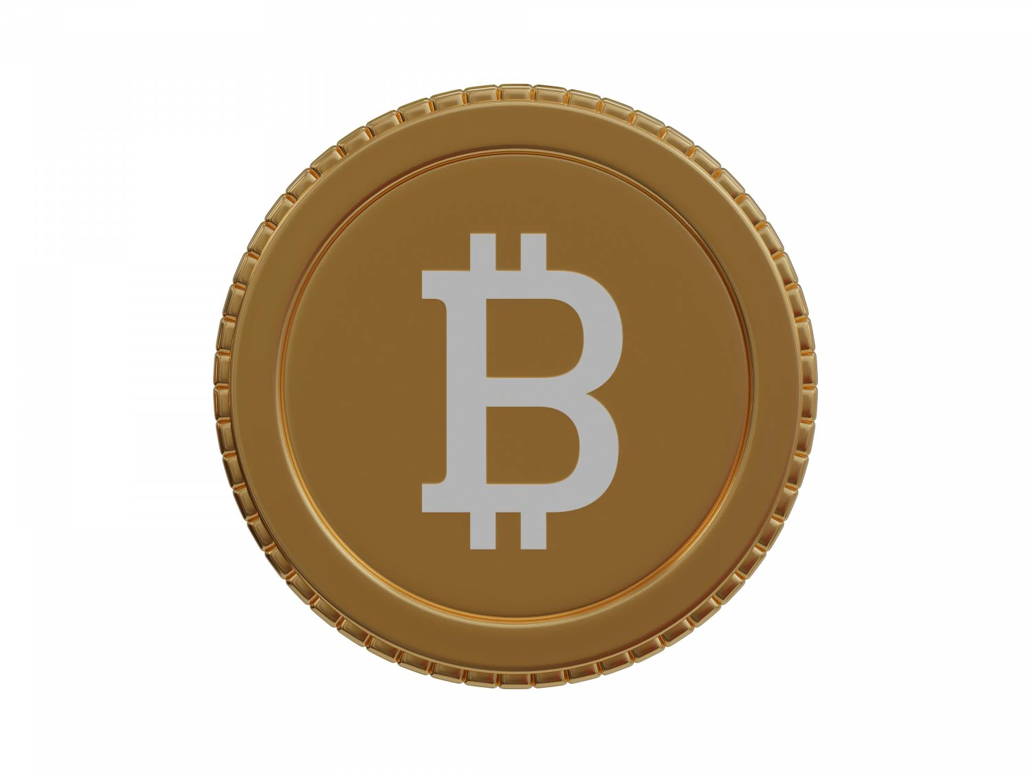 Bitcoin 3D Model .c4d .max .obj .3ds .fbx .stl .blend 
