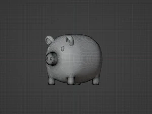 Piggy bank 3D Model