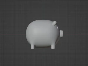 Piggy bank 3D Model