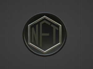 NFT badge 3Dモデル