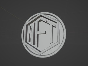 NFT badge 3Dモデル