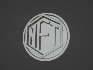 NFT badge 3D Model