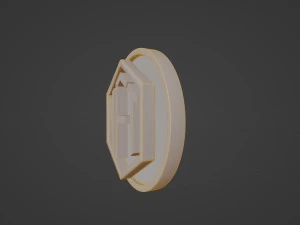 NFT badge 3D Model