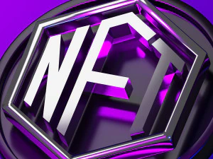 NFT badge 3D Model