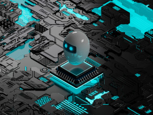 Artificial intelligence 3D Model