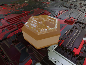 NFT badge Modelo 3D