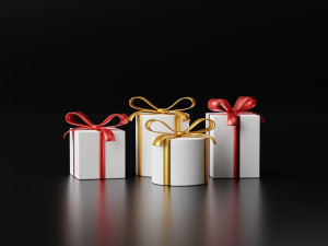 Gift box 3D 模型