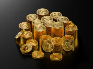 Bitcoin 3D Model