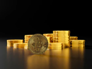 Bitcoin 3D Model