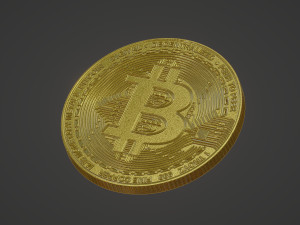 Bitcoin Modèle 3D