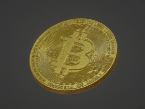 Bitcoin 3D Model