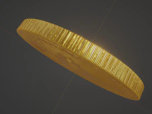 Bitcoin 3D Model