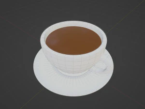 Cup of coffee 3D Model