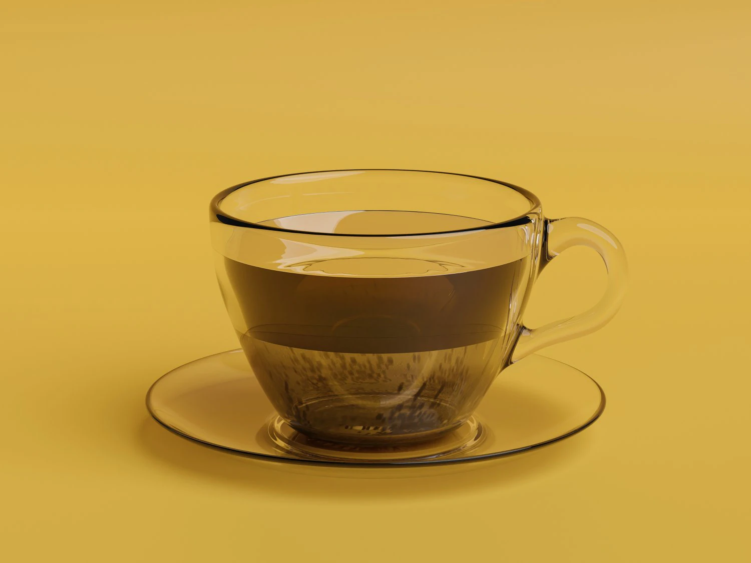 Cup of coffee 3D Model .c4d .max .obj .3ds .fbx .stl .blend