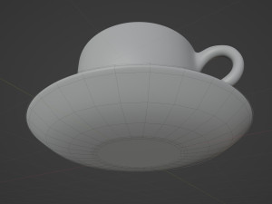 Cup of coffee 3D Model