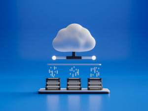 Cloud storage 3D Model