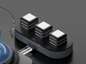 Artificial intelligence server 3D Model