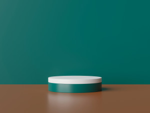 Set of podium 3D Model