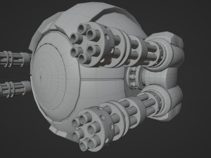 Spherical drone Modèle 3D