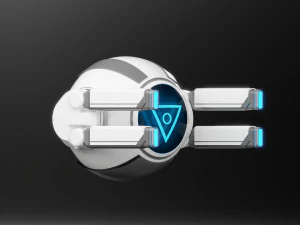 Drone esf&eacute;rico Modelo 3D